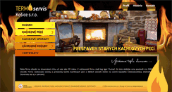 Desktop Screenshot of kachliarstvo.sk